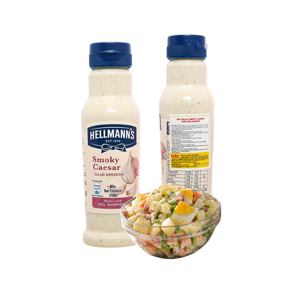 Sốt salad Smoky Caesar Hellmanns 210 ml (I0002062)