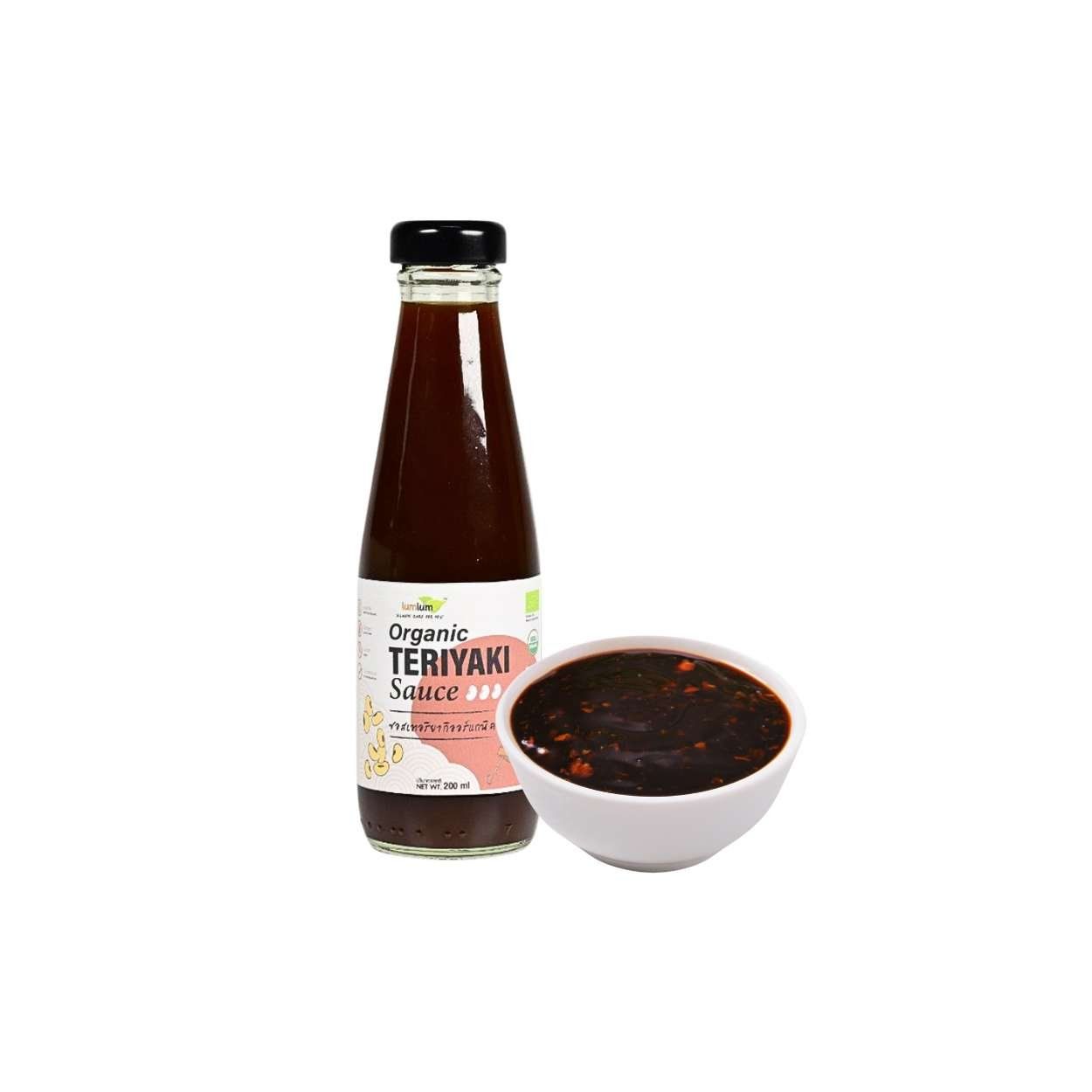  Sốt Teriyaki hữu cơ Lumlum chai 200ml (I0020347) 