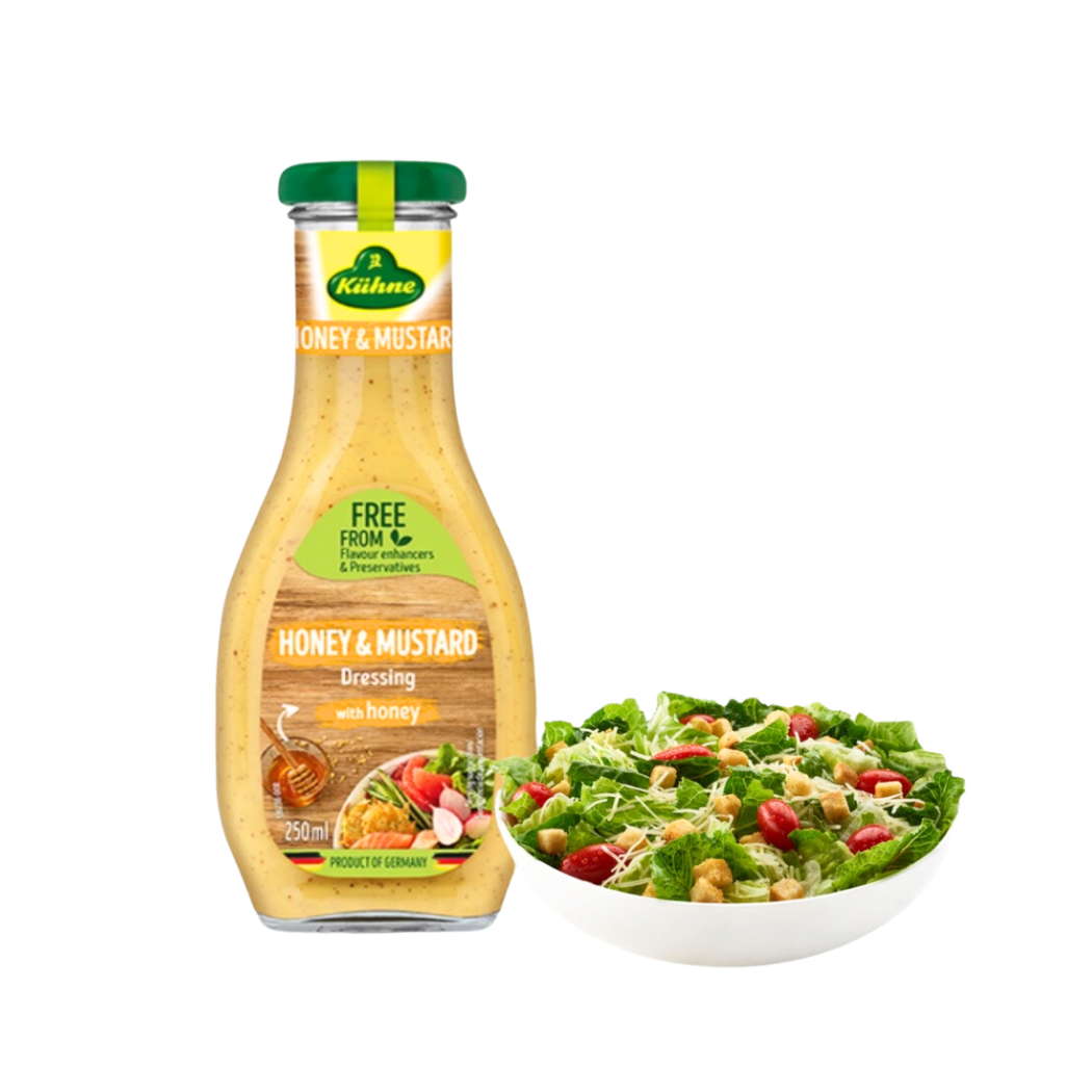  Sốt trộn Salad Kuehne vị Mật Ong chai 250 ml 
