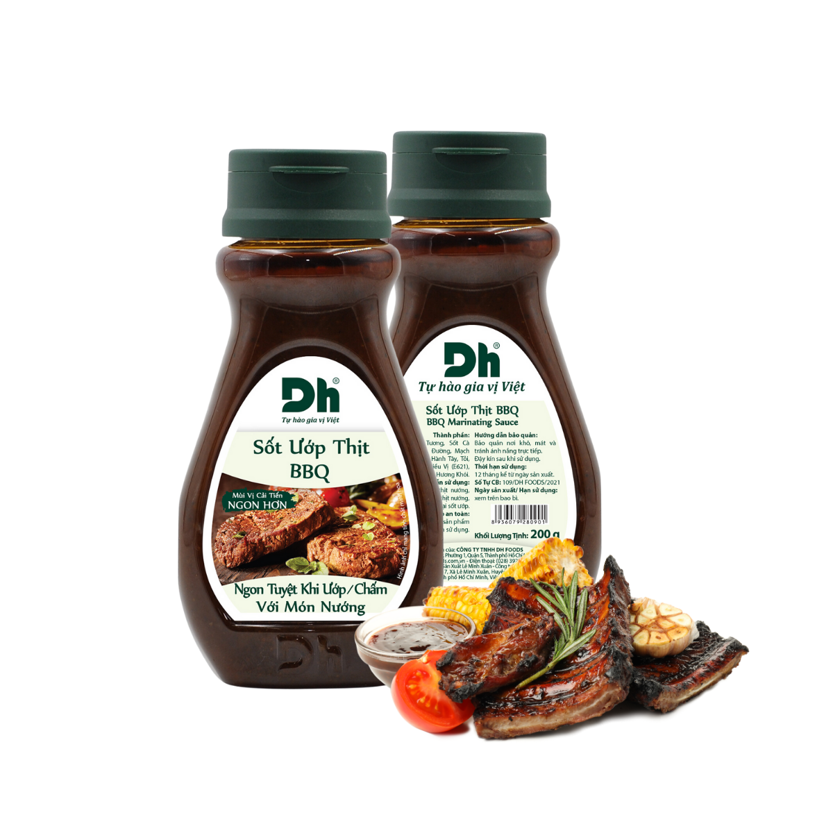  Sốt ướp thịt barbecue DH Foods 200 g (I0001961) 