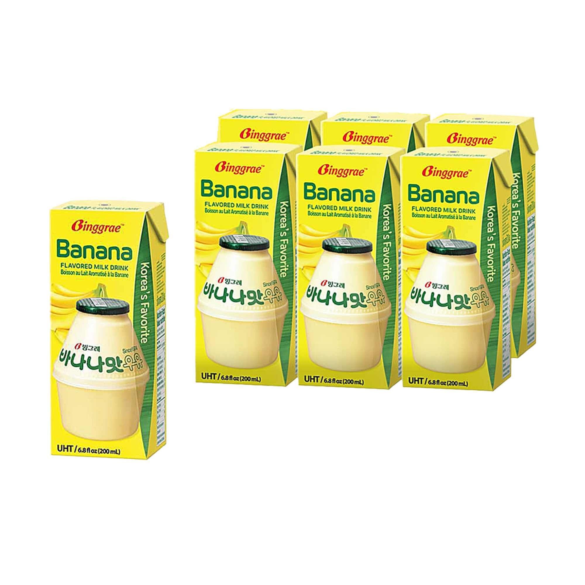  [ LỐC 6 HỘP ] Sữa Chuối - BINGGRAE (I0011288) 