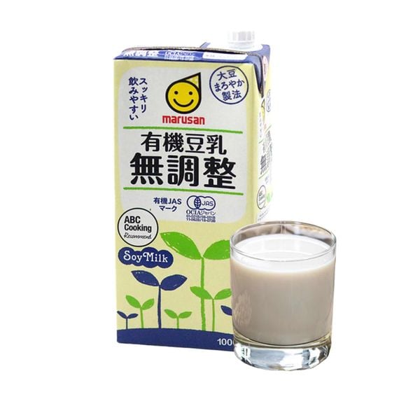 Sữa đậu nành hữu cơ Marusan không đường