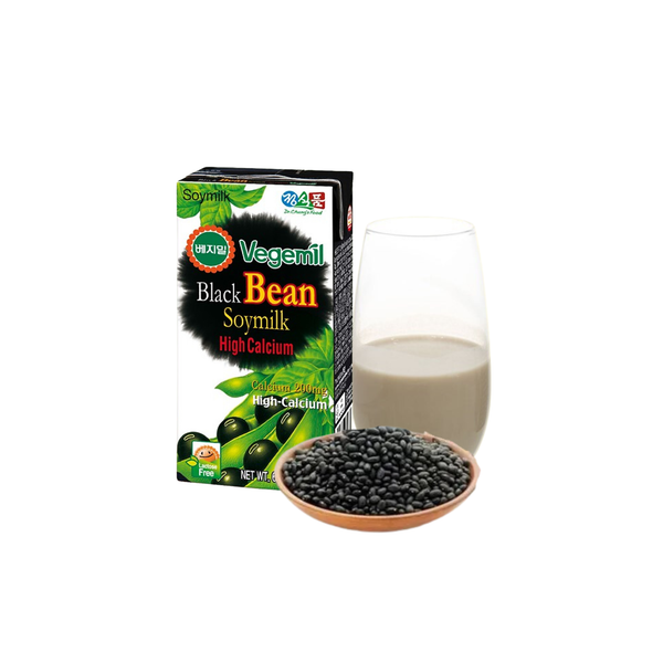 Sữa đâu nành Vegemil đậu đen - Hộp 190 ml