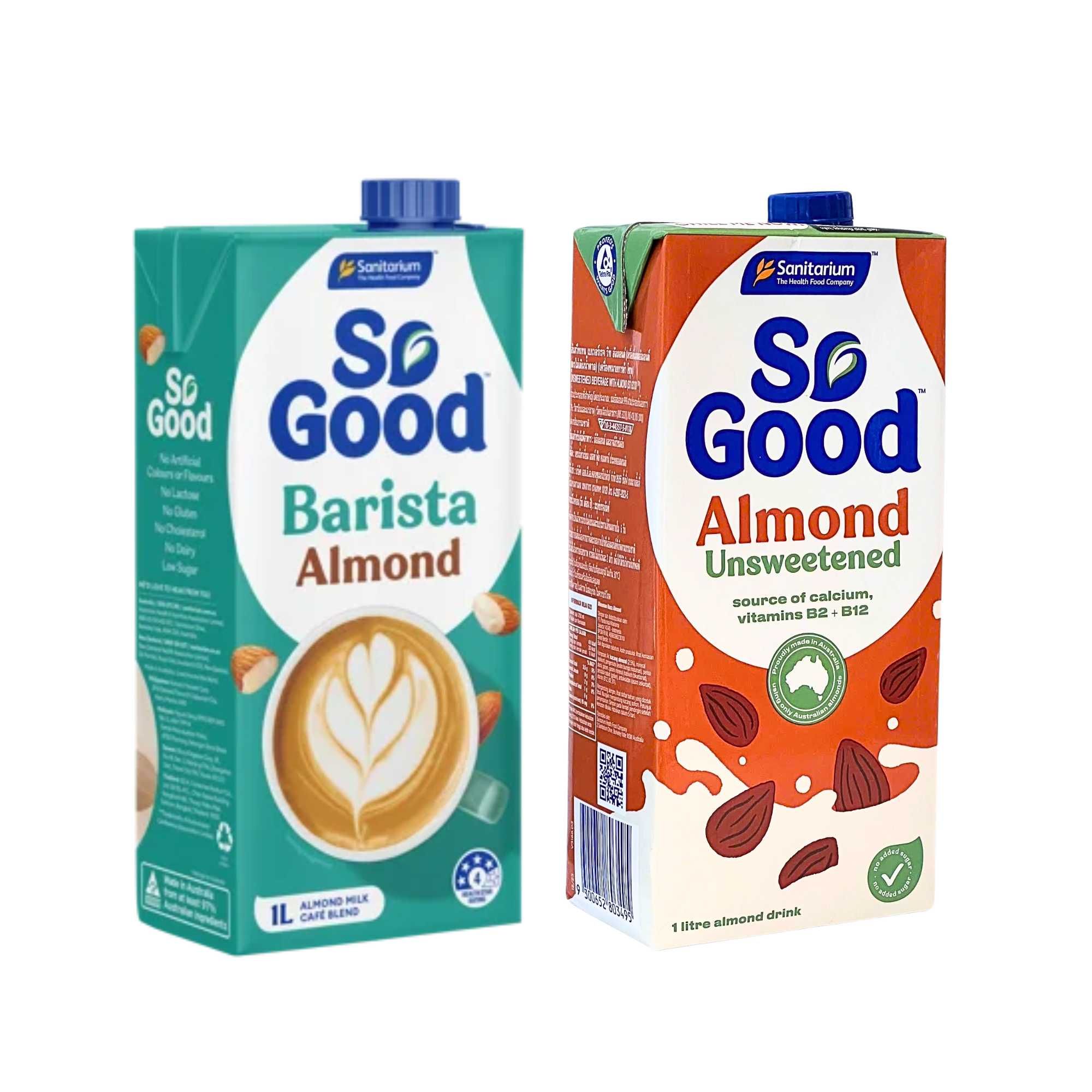  [Combo 2 Hộp] Sữa hạnh nhân Barista So Good 1L 