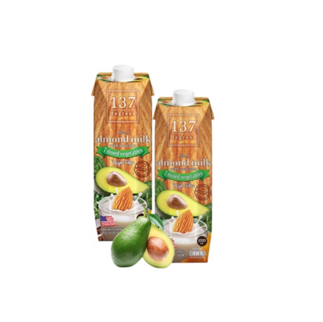  Sữa Hạnh Nhân Bơ Và Rau Củ 1 Lít – 137 DEGREES (I0007916) 