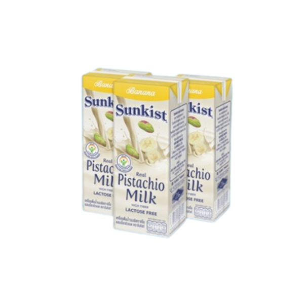 Sữa hạt dẻ cười Sunkist sinh tố chuối 3*180 ml