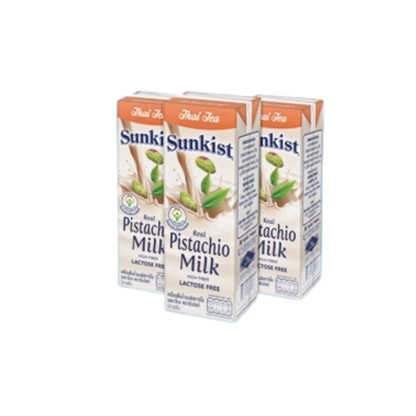 Sữa hạt dẻ cười Sunkist trà thái 3*180 ml