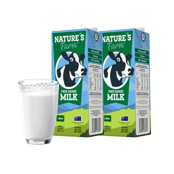 Sữa tươi nguyên kem tiệt trùng NATURE‘s FARM