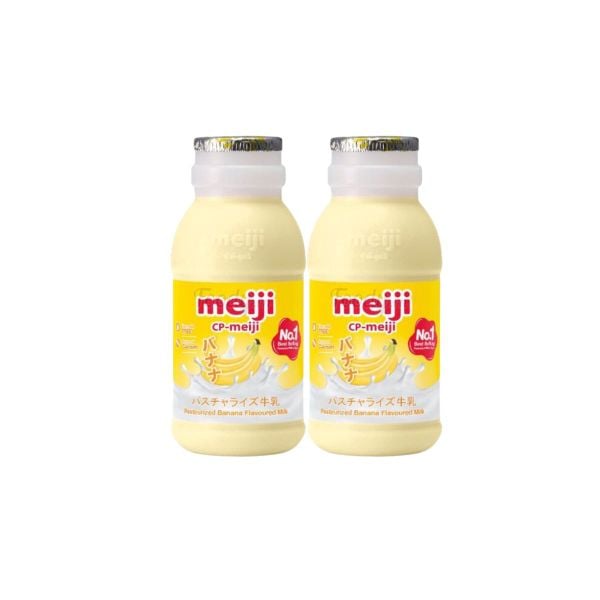 Sữa tươi thanh trùng vị chuối Meiji 200 ml (I0004179)