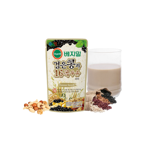 Sữa Vegemil đậu đen 16 loại ngũ cốc - Túi 190 ml