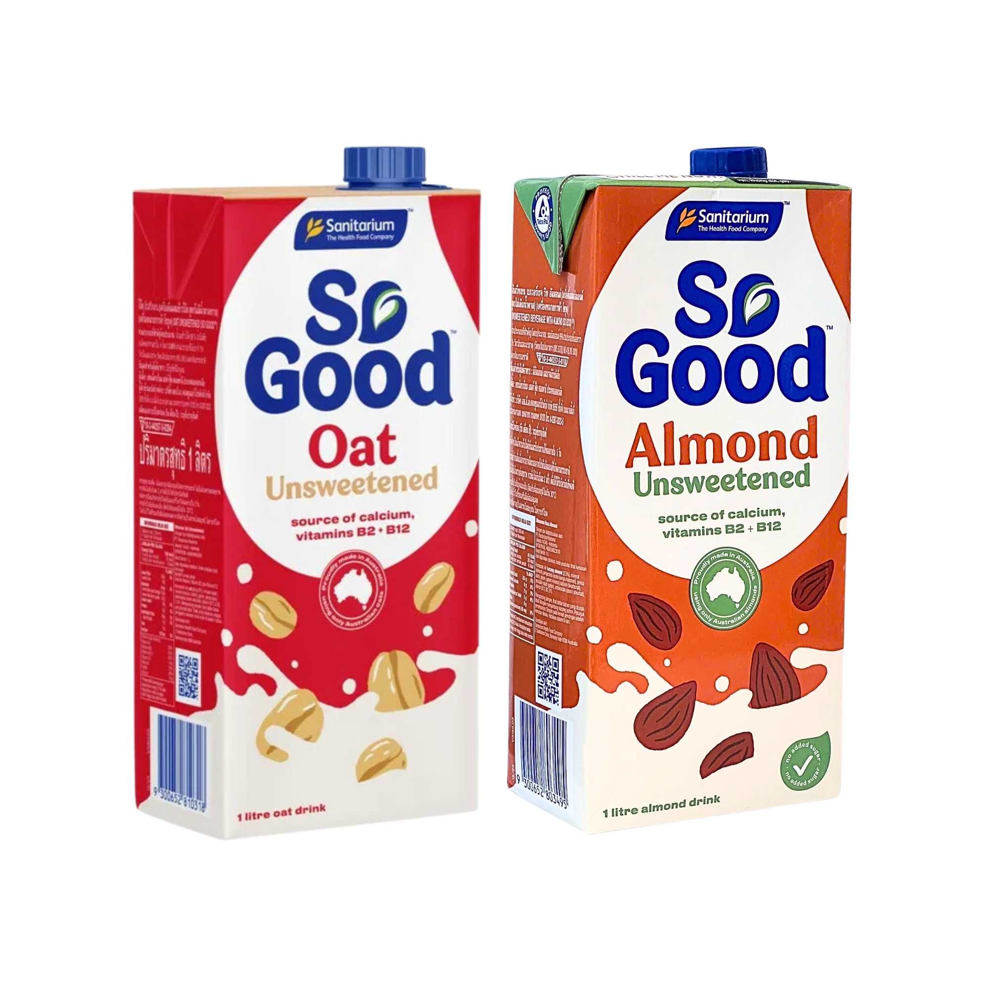  [Combo 2 Hộp] Sữa yến mạch So Good không đường Unsweetened 1 L 