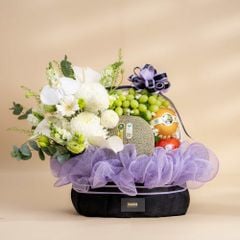 Phần quà Sympathy Flower Basket sang trọng tại Farmers Market