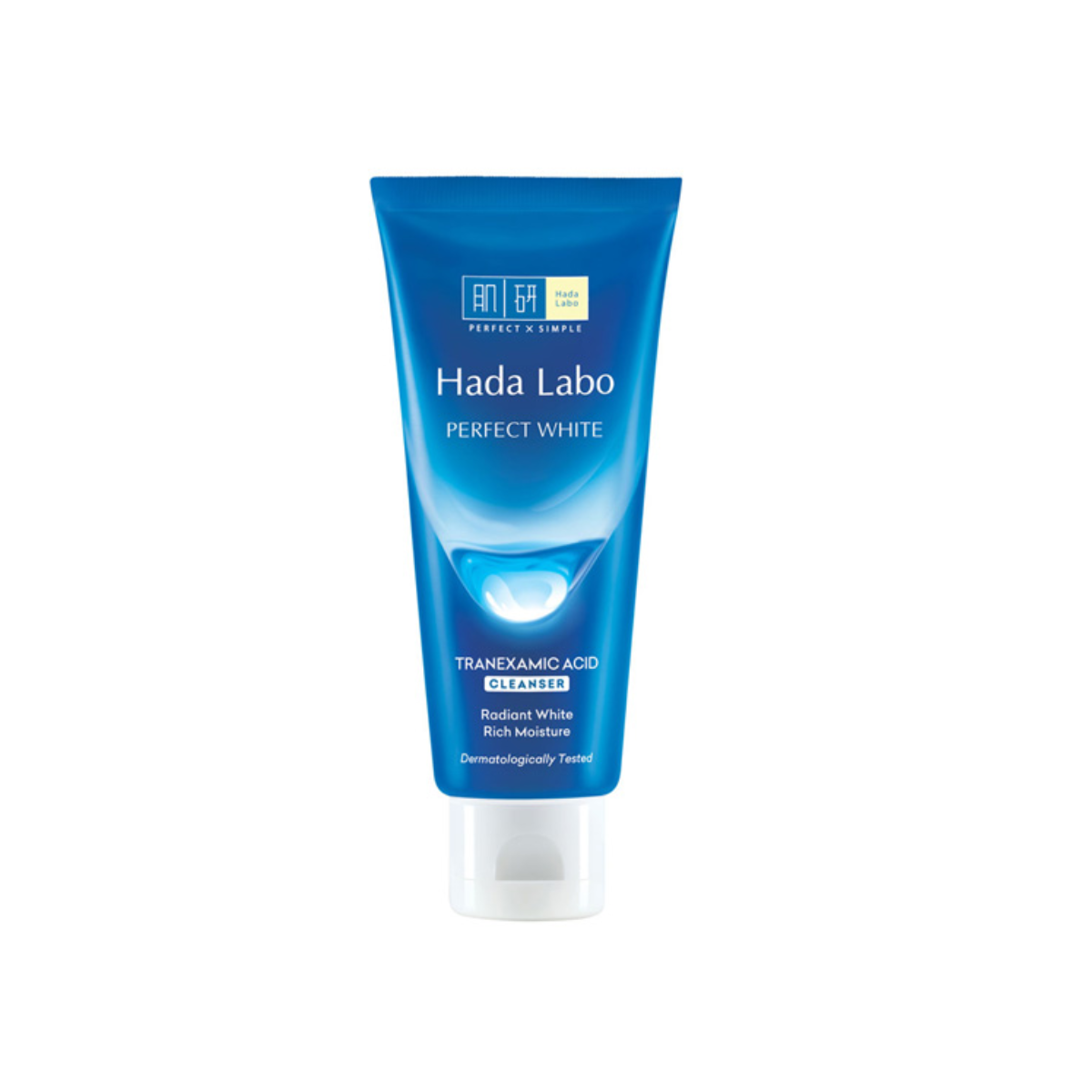  Kem rửa mặt Hada Labo Perfect White Tranexamic Acid Cleanser dưỡng trắng da 80 g 