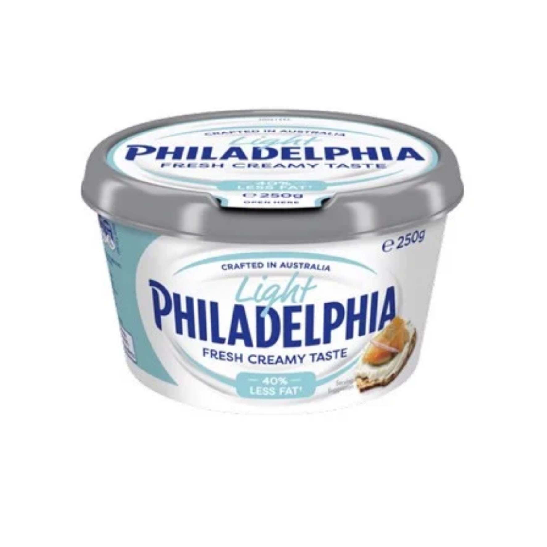  Phô mai kem Kraft Light Spreadable Philadelphia 250 g (I0004022) 