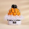 Tangerine Gift Basket giỏ đám tang tại Farmers Market