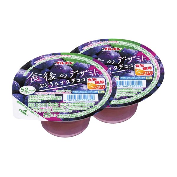 Thạch rau câu Boubon vị nho và thạch dừa 40G