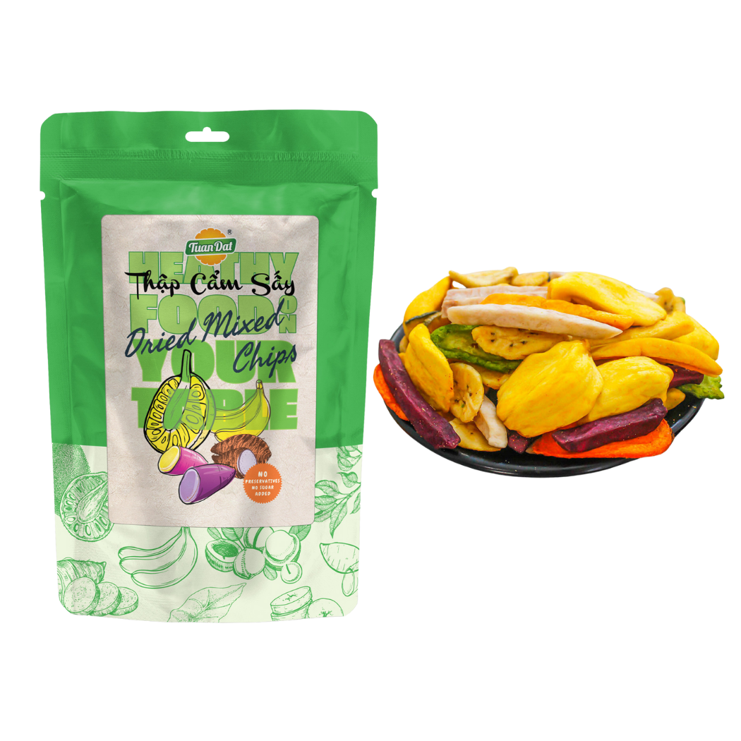  Thập cẩm sấy Tuấn Đạt - Túi 100G (I0016710) 