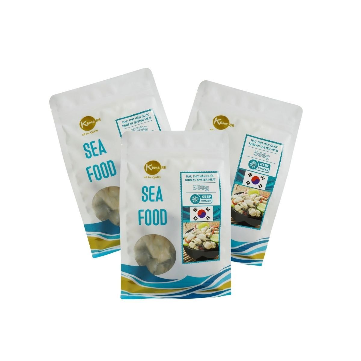  [Đông lạnh] Thịt hàu hàn quốc Kome88 500 g (I0012229) 