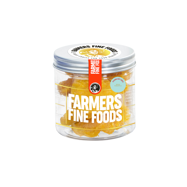 Thơm sấy dẻo Farmers Fine Foods 100G/Hũ