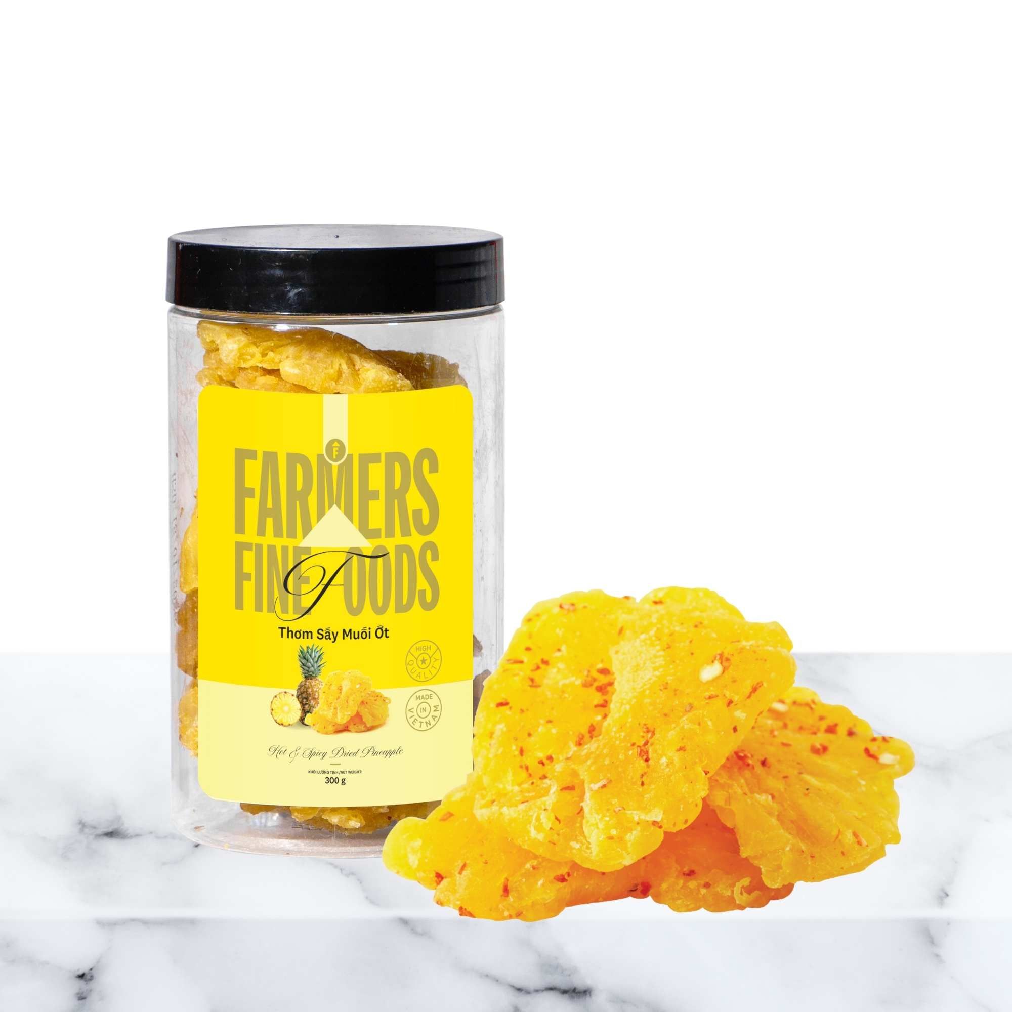  Thơm sấy muối ớt Farmers Fine Foods 300 g 