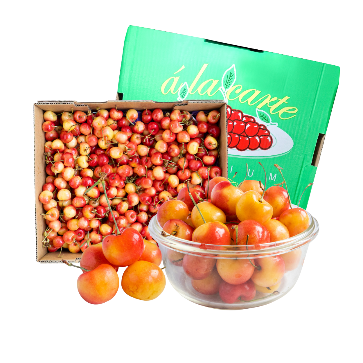  Thùng 4kg size 9.5 | Cherry vàng Mỹ (I0004754) 