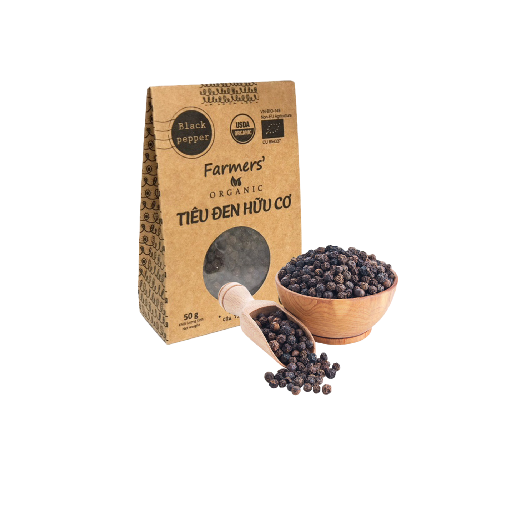  Tiêu đen hữu cơ Farmer 50 g (I0001831) 