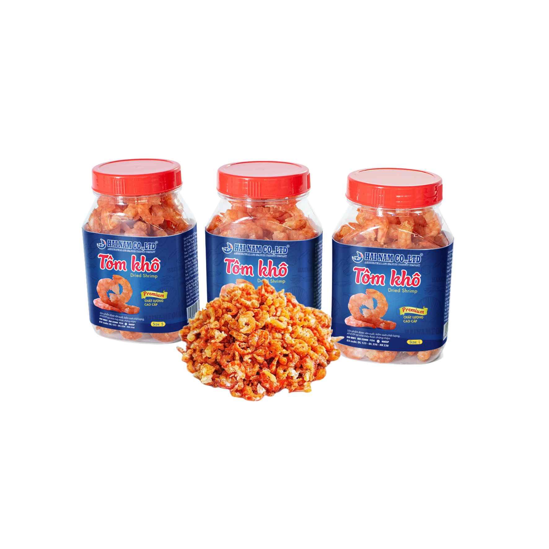  Tôm khô size S Hải Nam 