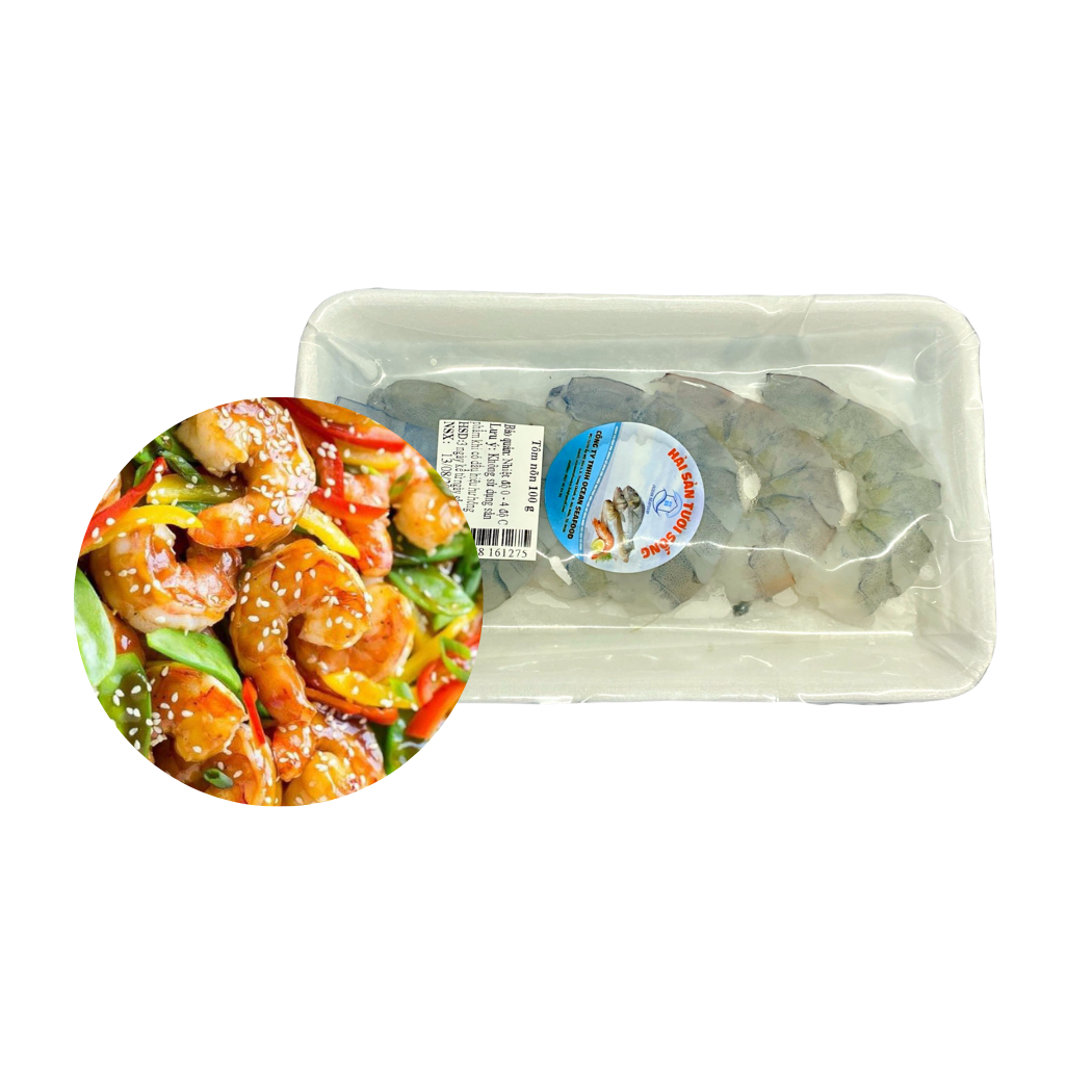  [Tươi] Tôm nõn Ocean Food 100 g 