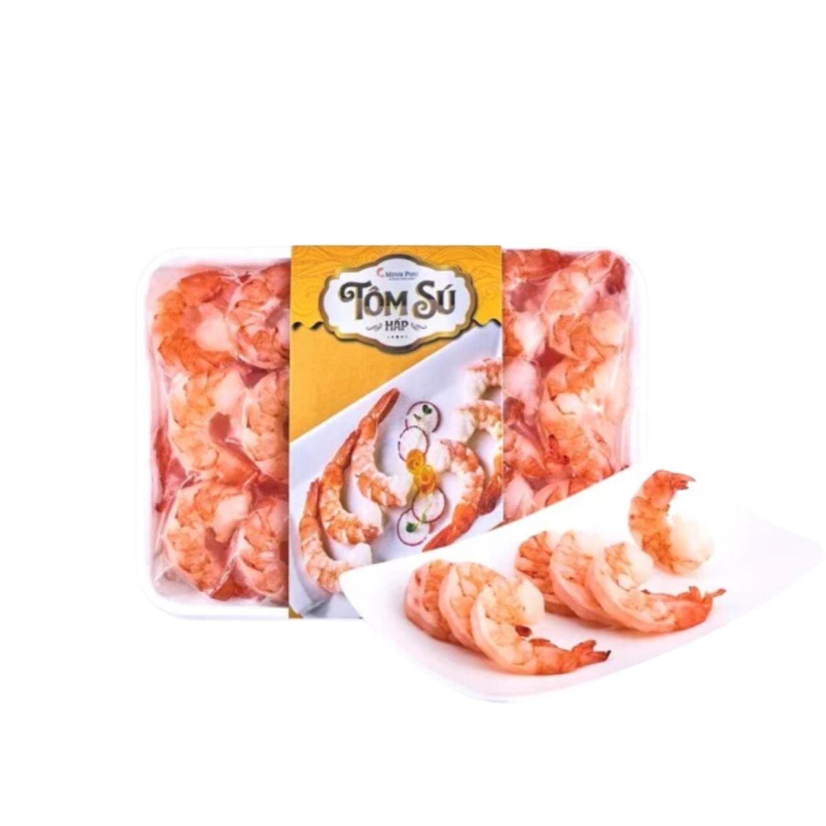  [Đông lạnh] Tôm sú tươi Minh Phú 300 g (I0005420) 