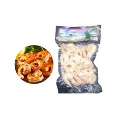 Tôm thẻ thịt sinh thái hữu cơ size 21/25 Seaprodex 250 g