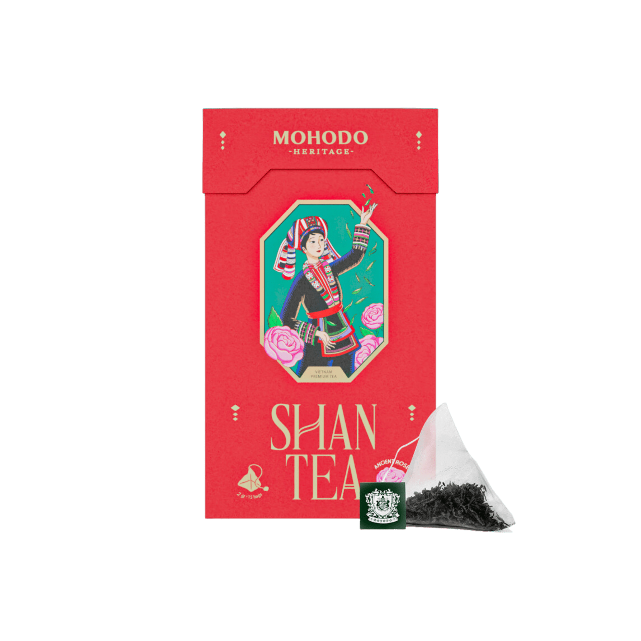  Trà Shan ướp hồng cổ Sapa Mohodo 30g 