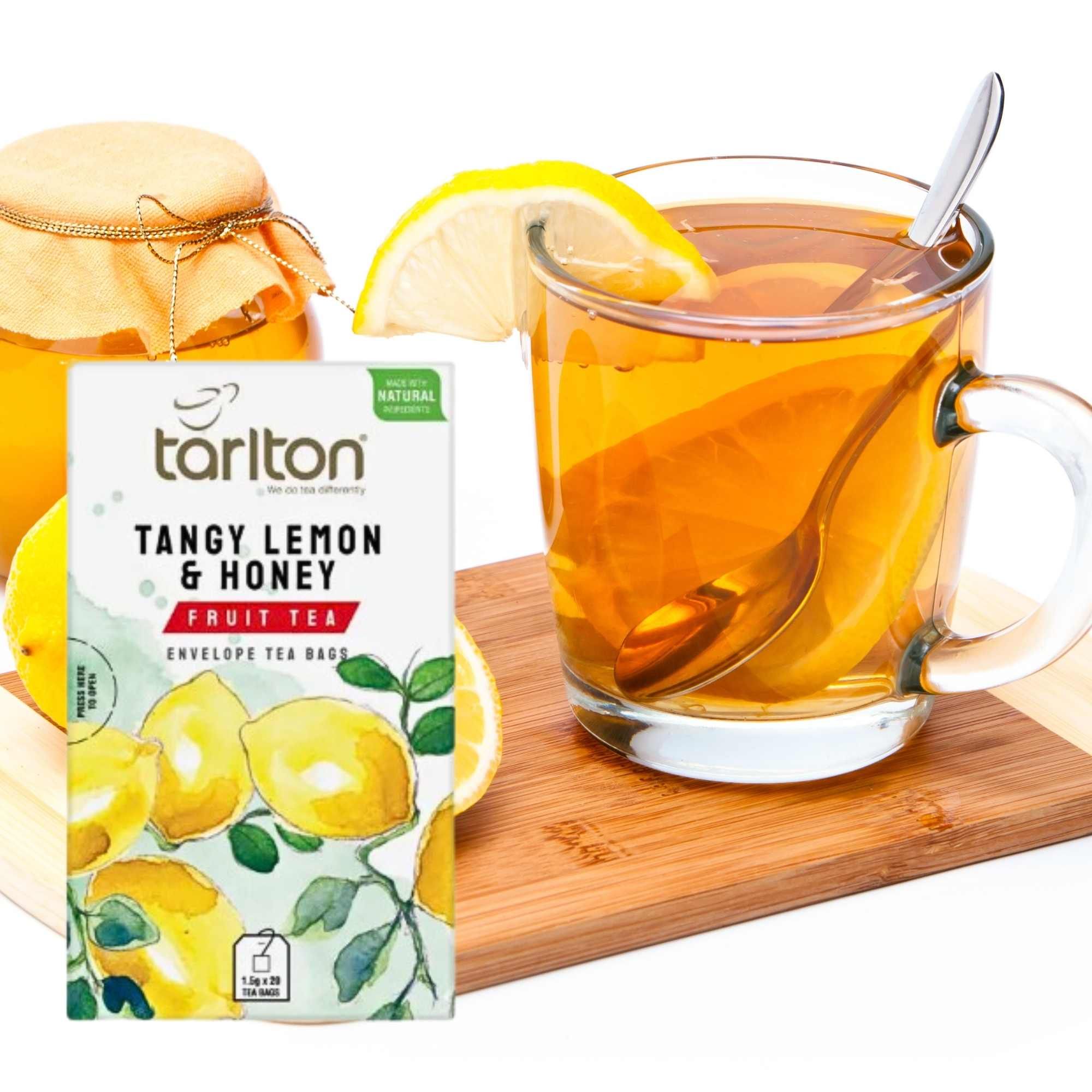  Trà trái cây hương chanh & mật ong Tarlton 30 g 