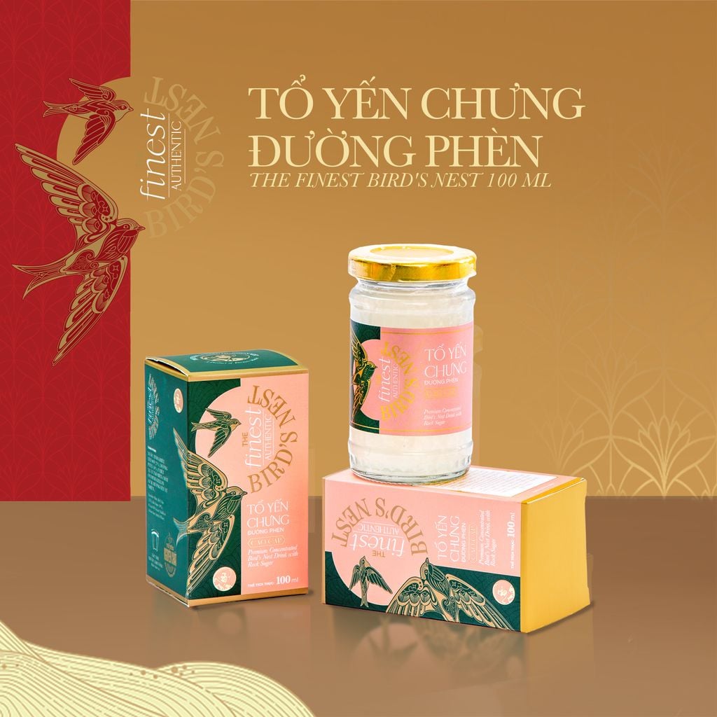  Tổ yến chưng đường phèn The Finest Bird's Nest 100 ml (I0005650) 
