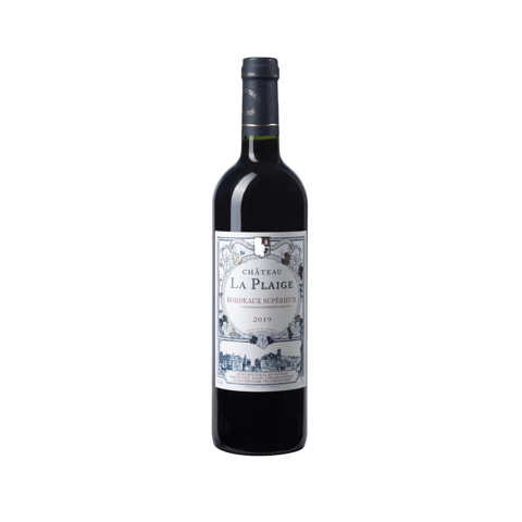  Rượu vang đỏ AOC Chateau La Plaige 2019 14% chai 750 ml 