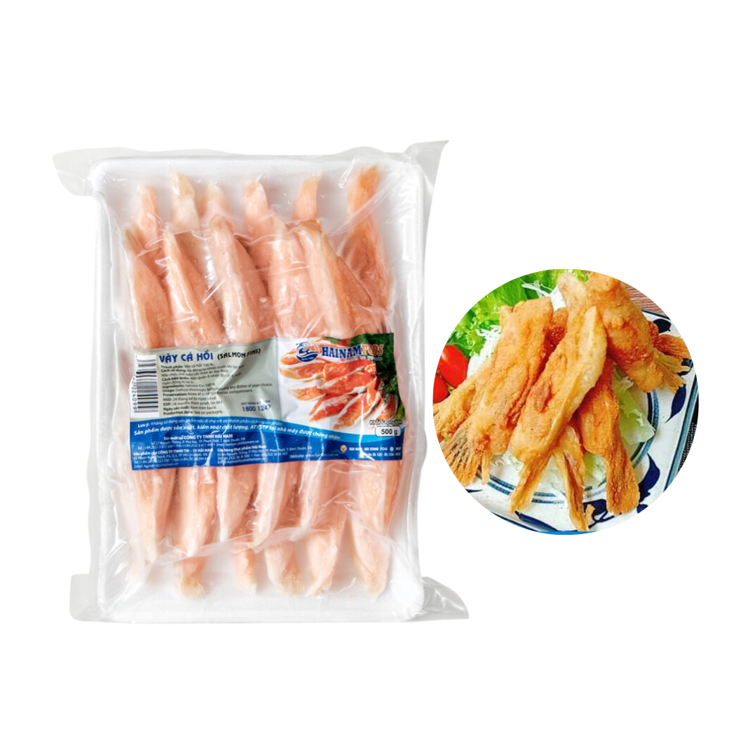  [Đông lạnh] Vi cá hồi Hải Nam 500 g 