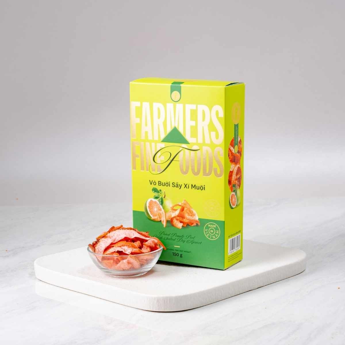  Vỏ bưởi sấy xí muội Farmers Fine Foods 150G 