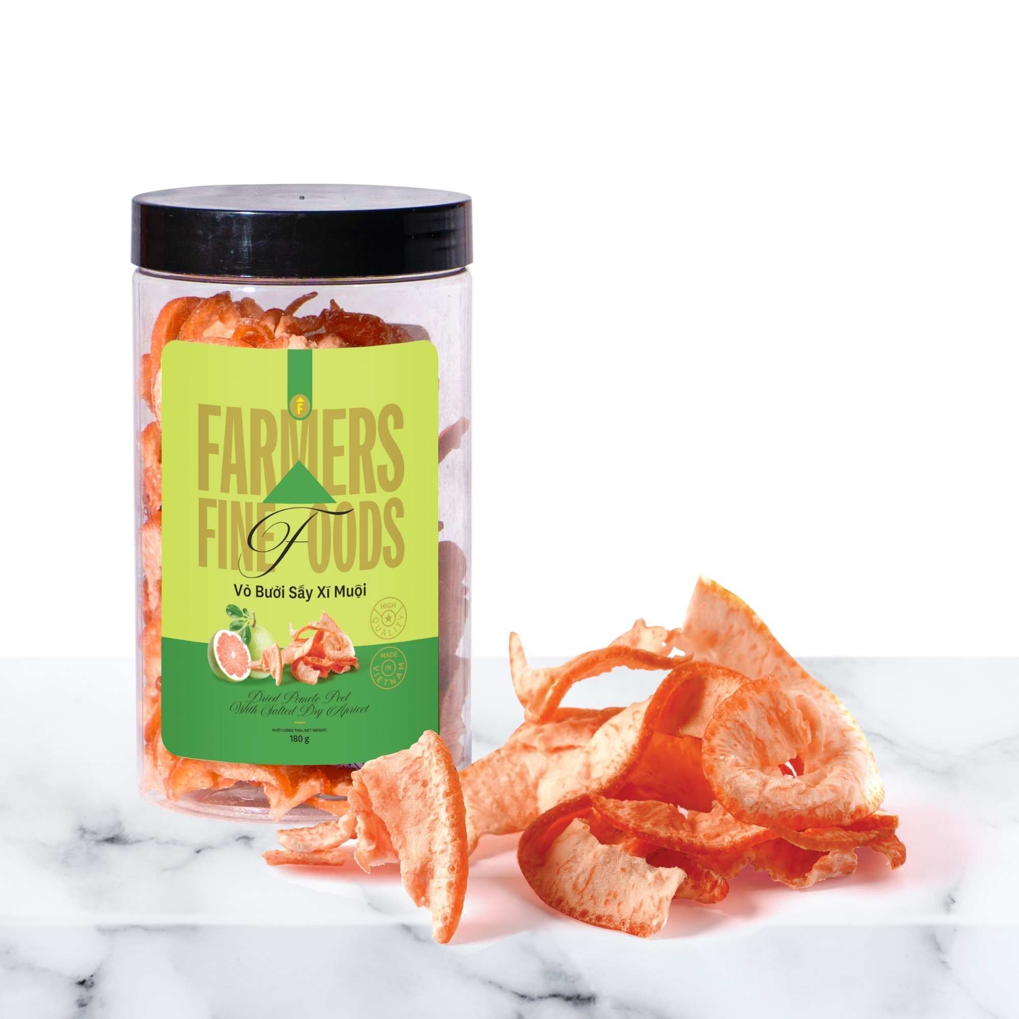  Vỏ bưởi sấy xí muội Farmers Fine Foods 180 g 