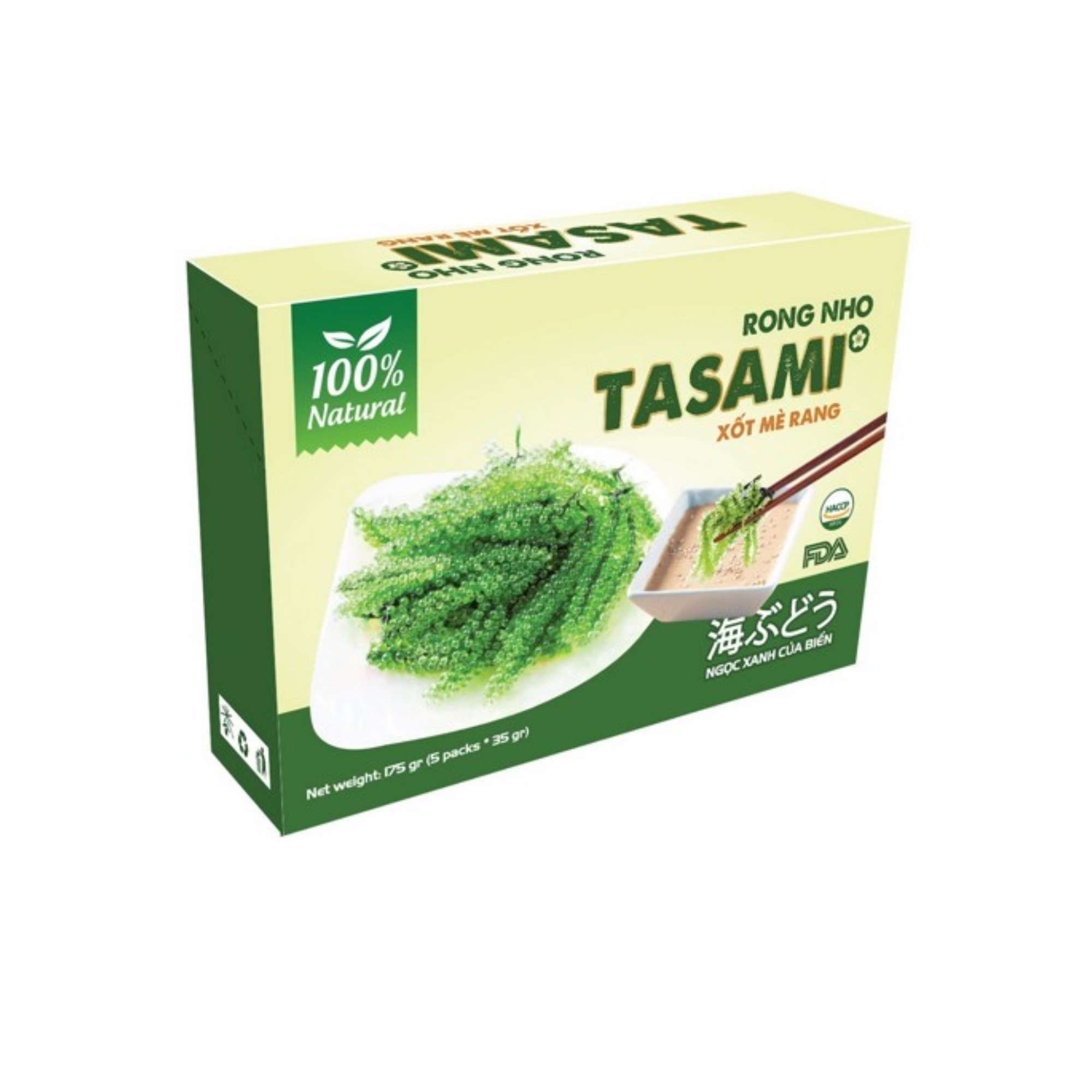  Rong nho kèm sốt mè rang Tasami 175 g (I0007781) 