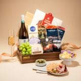  Wine Feast Wooden Tray / Khay Gỗ Nhâm Nhi Và Rượu Vang Đỏ Cao Cấp 