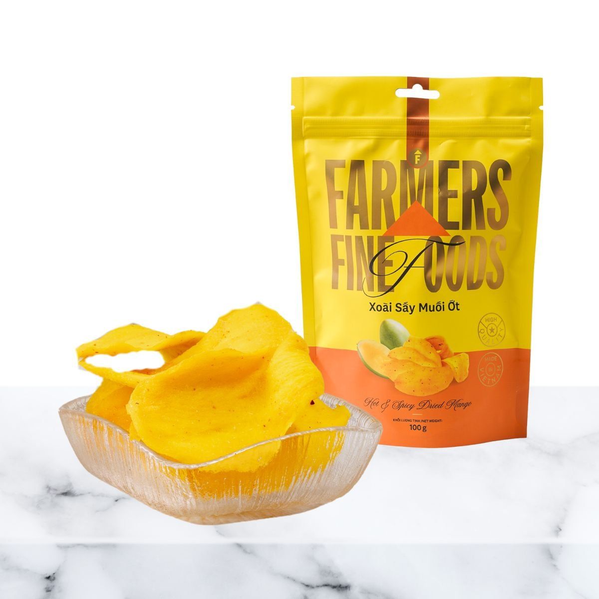  Thơm sấy muối ớt Farmers Fine Foods 120g 