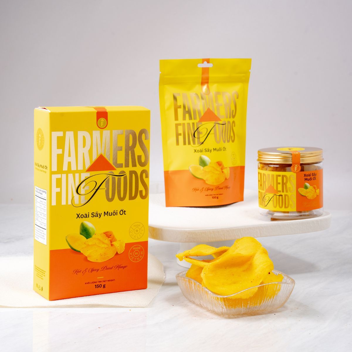  Thơm sấy muối ớt Farmers Fine Foods 120g 