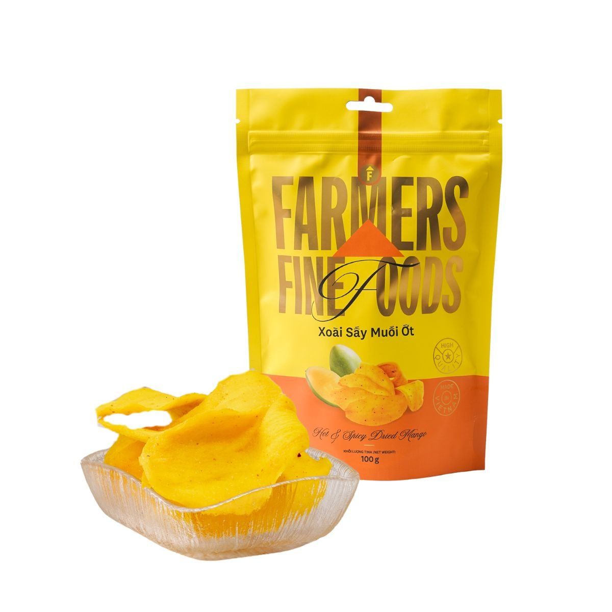  Thơm sấy muối ớt Farmers Fine Foods 120g 
