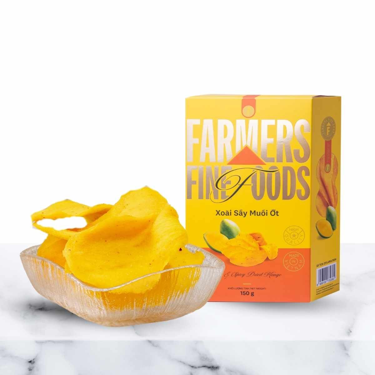  Xoài sấy muối ớt Farmers Fine Foods 150G 