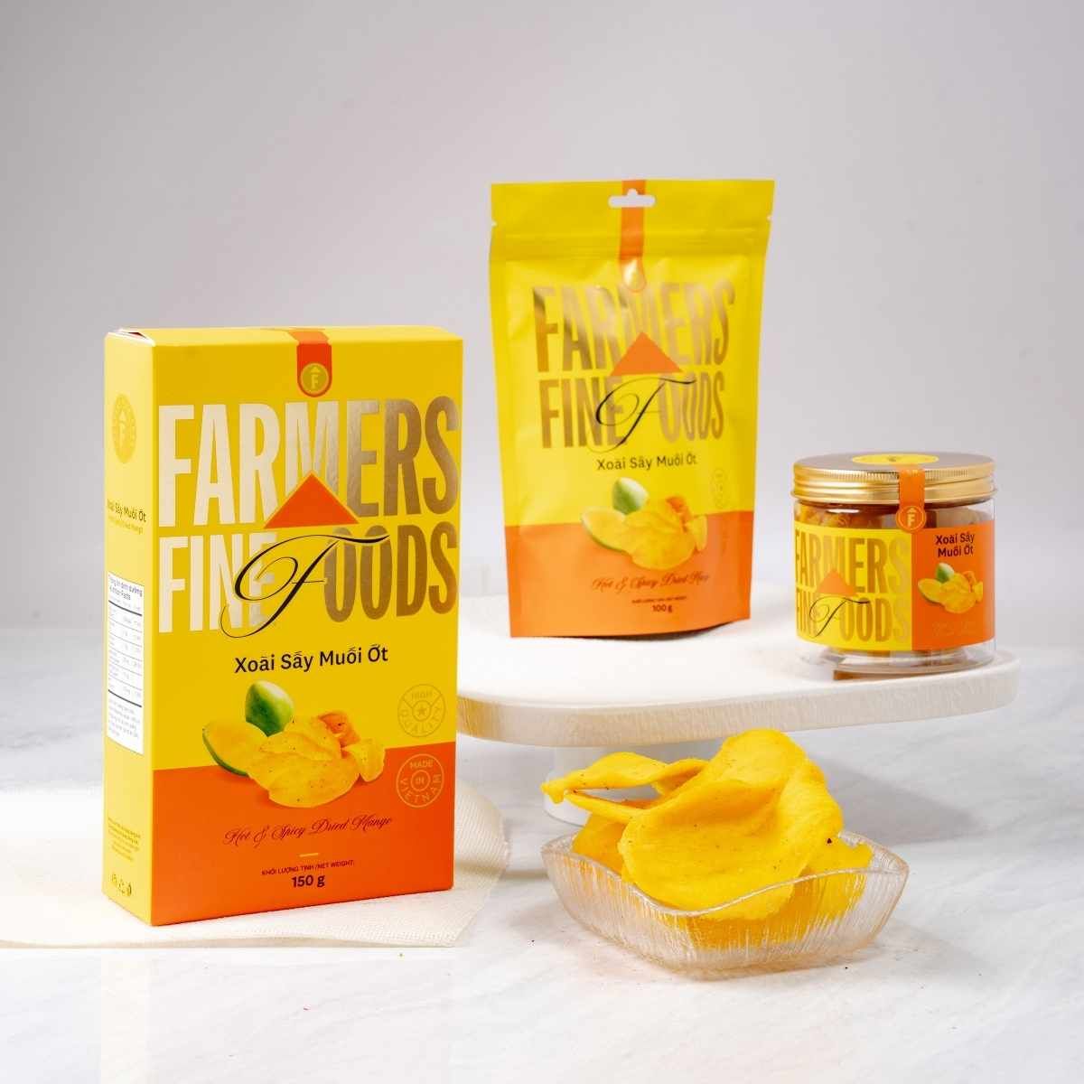  Xoài sấy muối ớt Farmers Fine Foods 150G 