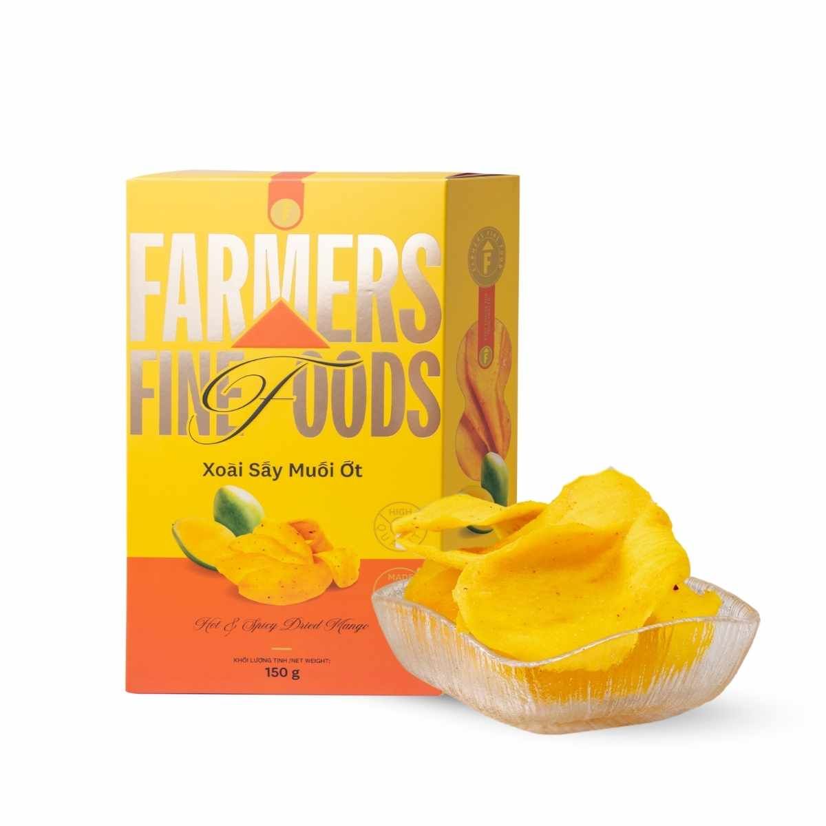  Xoài sấy muối ớt Farmers Fine Foods 150G 