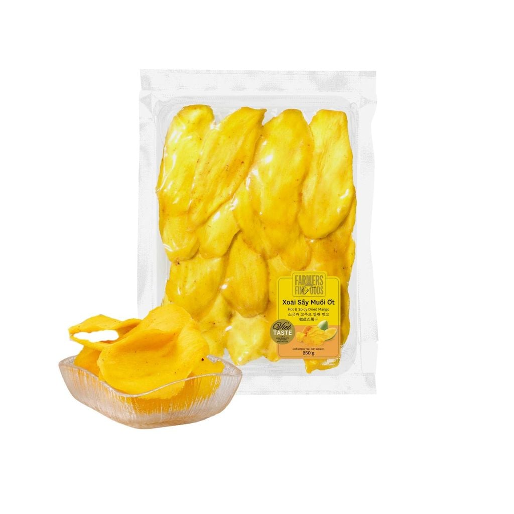  Xoài sấy muối ớt Farmers Fine Foods 250 g 