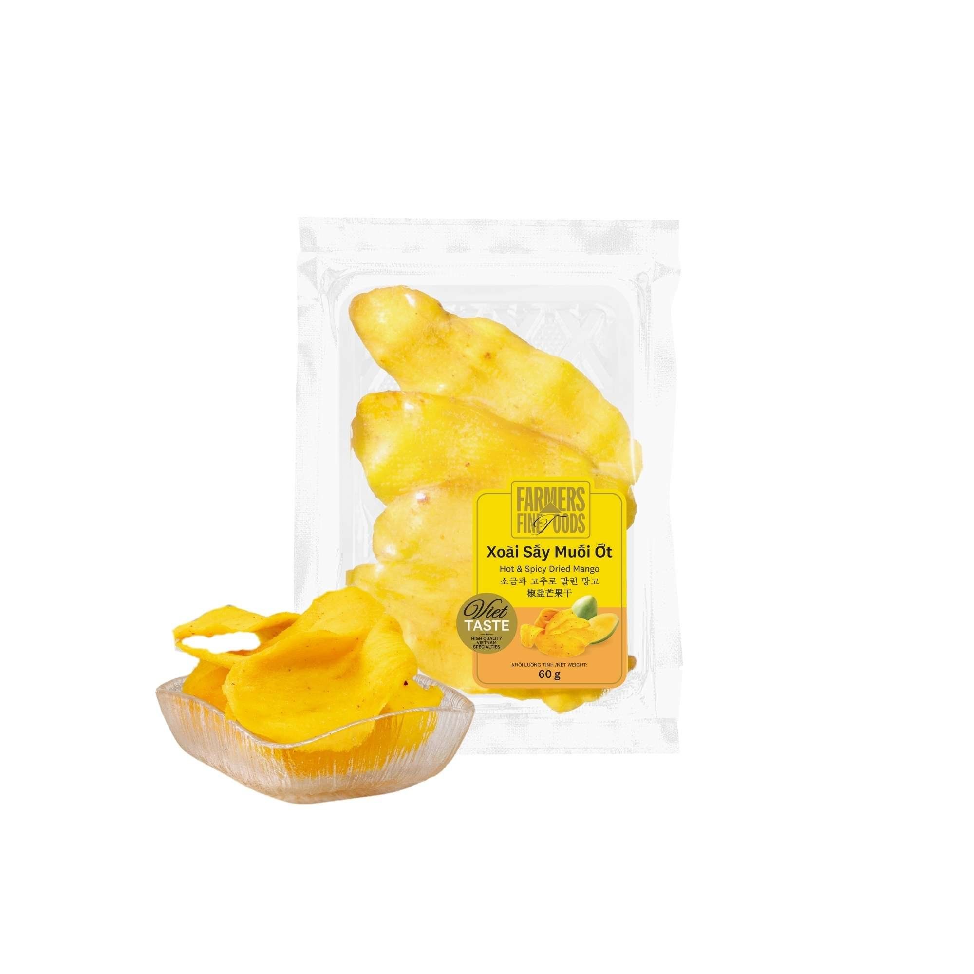  Xoài sấy muối ớt Farmers Fine Foods 60 g 