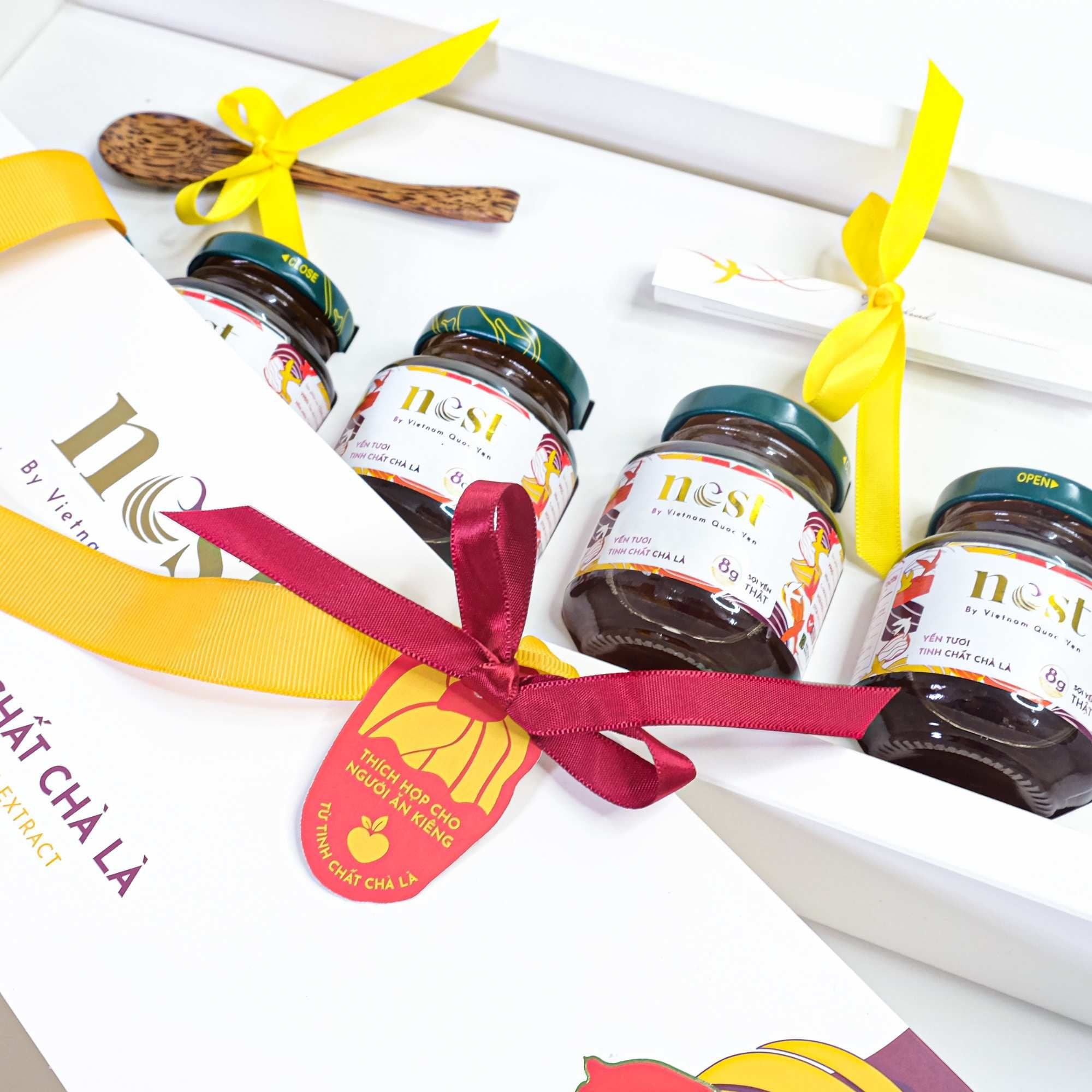  Yến tươi tinh chất chà là Việt Nam Quốc Yến hộp 5*75 ml 