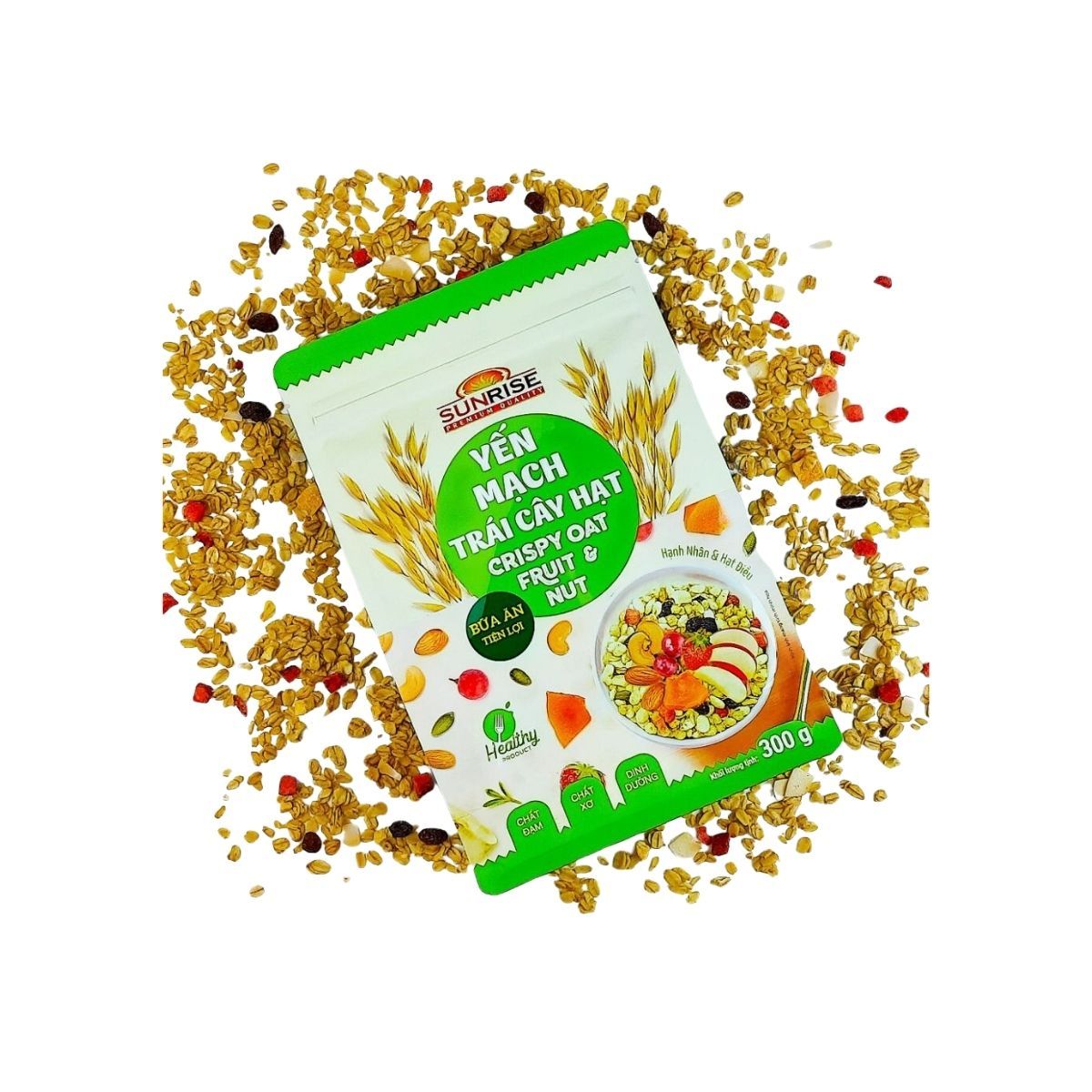  Yến mạch trái cây hạt Sunrise 300 g (I0011820) 