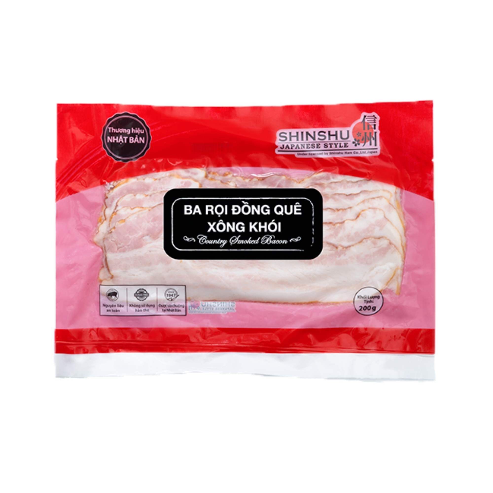  Ba rọi đồng quê xông khói Shinshu 200 g (I0008138) 